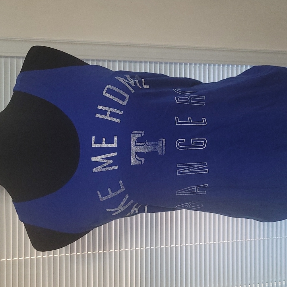 Texas Rangers Pink tank